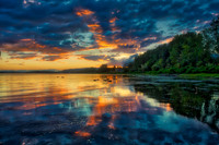 Sunset from Steamboat landing