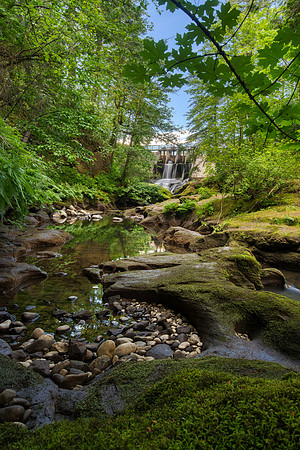Rocks and Stream plus dam