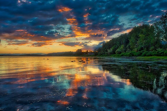 Columbia River Sunset