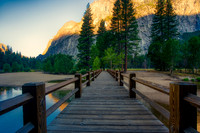 Swinging Bridge Sunrise