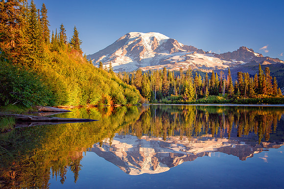 Mt Rainier Bench Lake