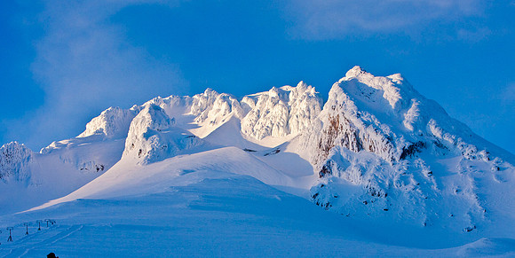 Mt Hood Top Background